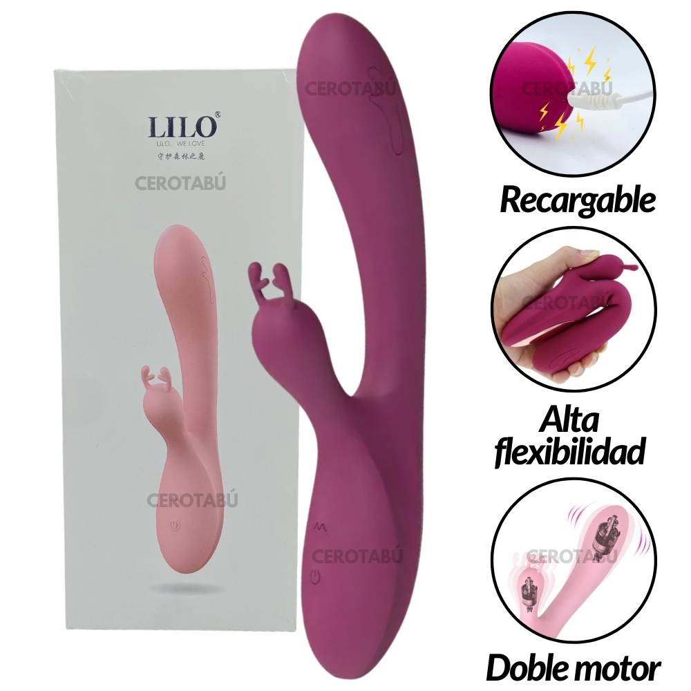 Vibrador Consolador Premium Dildo Juguete Sexual Recargable